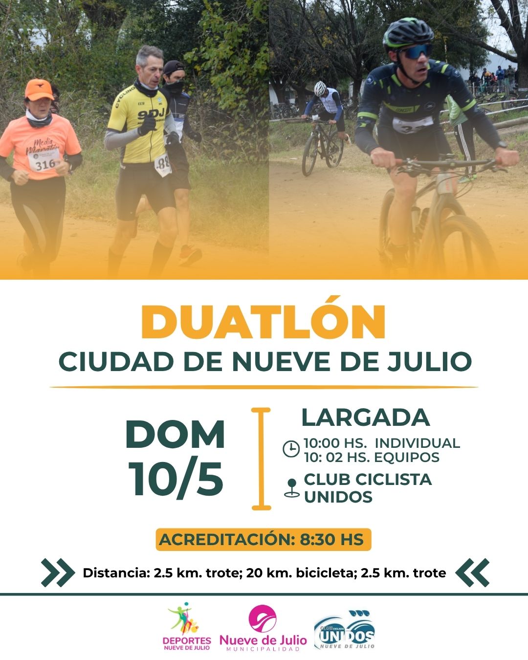 LEGA EL DUATLÓN “CIUDAD DE 9 DE JULIO”